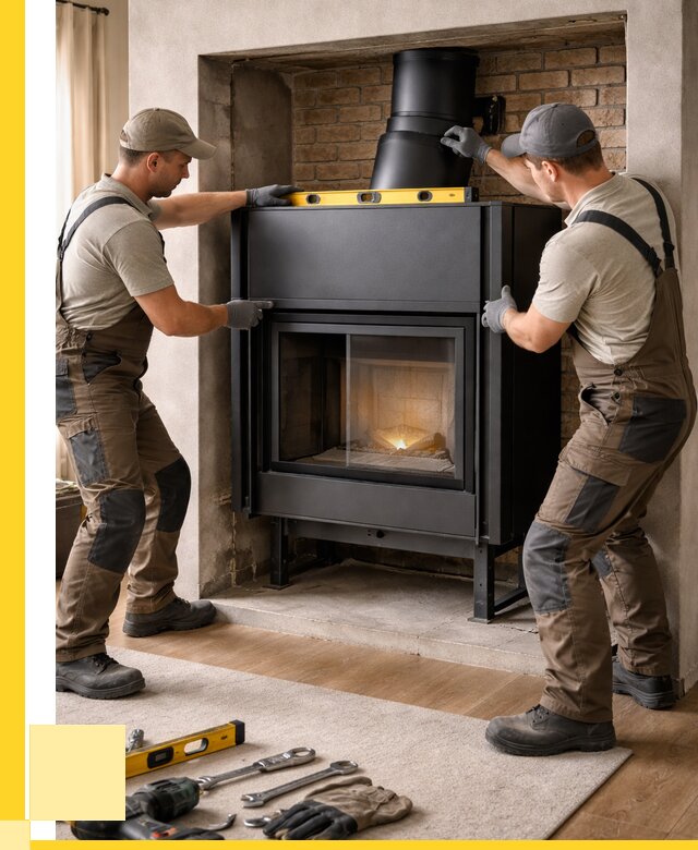 Установка каминных топок в Сланцах под ключ от 18598 р. | ЭриданСлы