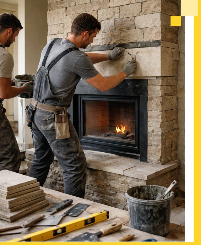 Проектирование и установка открытых каминов в Сланцах