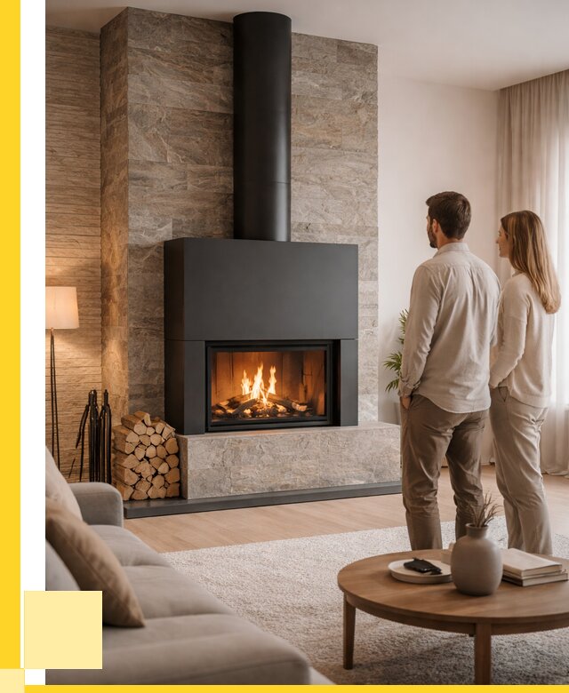 Закрытые камины под ключ в Сланцах от 123984 р., ЭриданСлы