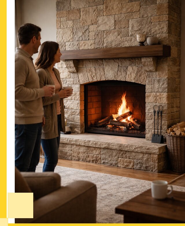 Каменные камины на заказ в Сланцах от 185976 р. | ЭриданСлы