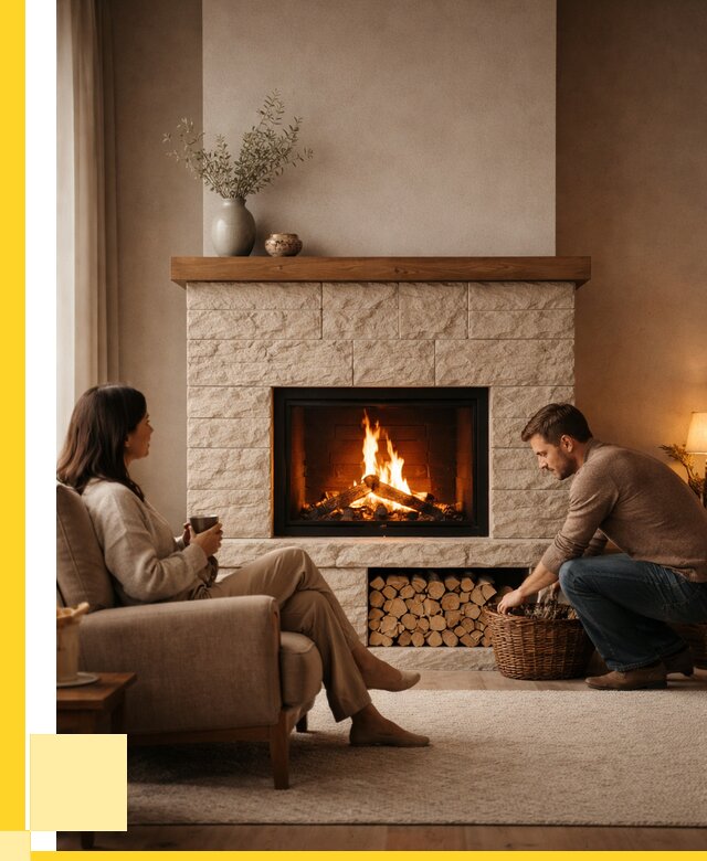 Камины для дома в Сланцах под ключ от 154980 р. | ЭриданСлы