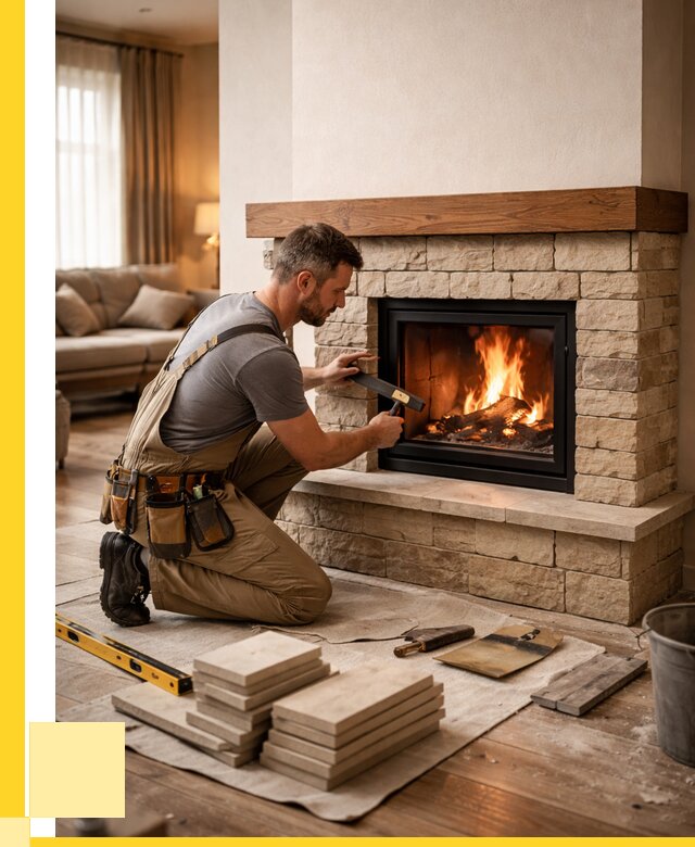 Строительство каминов в Сланцах от 154980 р., ЭриданСлы - под ключ