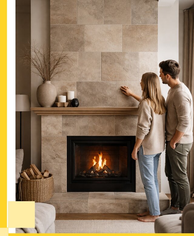 Облицовка каминов керамогранитом в Сланцах от 4649 р. | ЭриданСлы