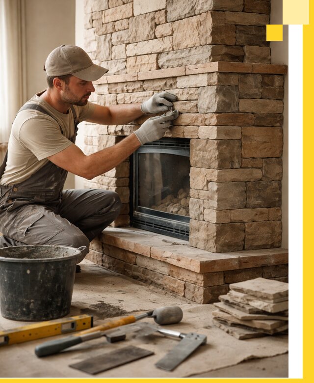 Проектирование и установка печей-каминов под ключ в Сланцах