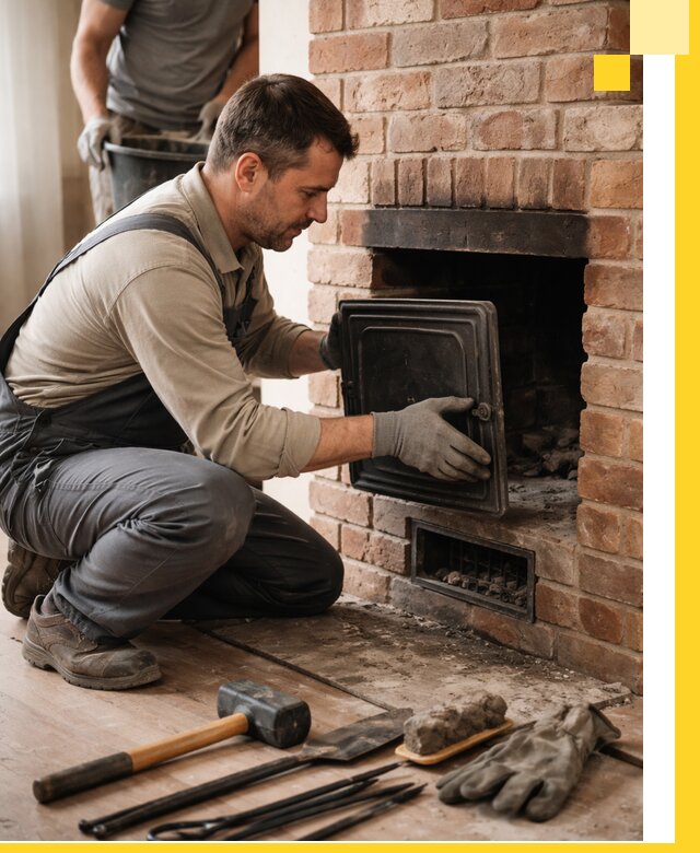 Ремонт печей в Сланцах с гарантией качества и безопасности