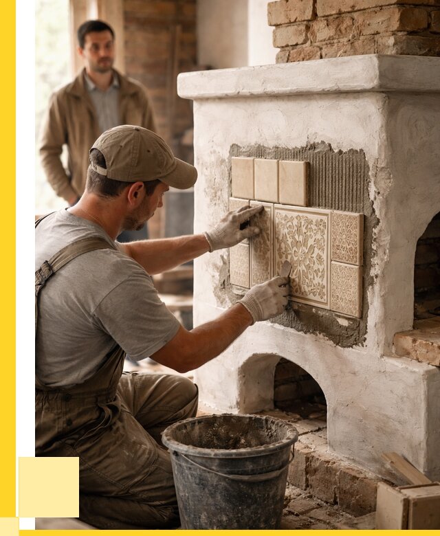 Отделка печей и банных печей в Сланцах от 36162 р. | ЭриданСлы