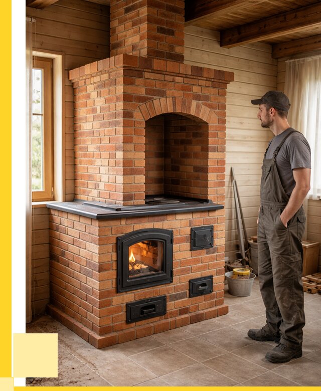 Кирпичные печи в Сланцах: купить от 154980 р. | ЭриданСлы