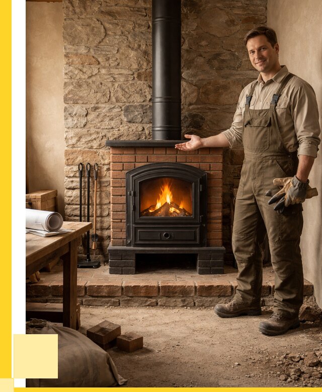 Печи отопительные из кирпича в Сланцах от 82656 р., ЭриданСлы