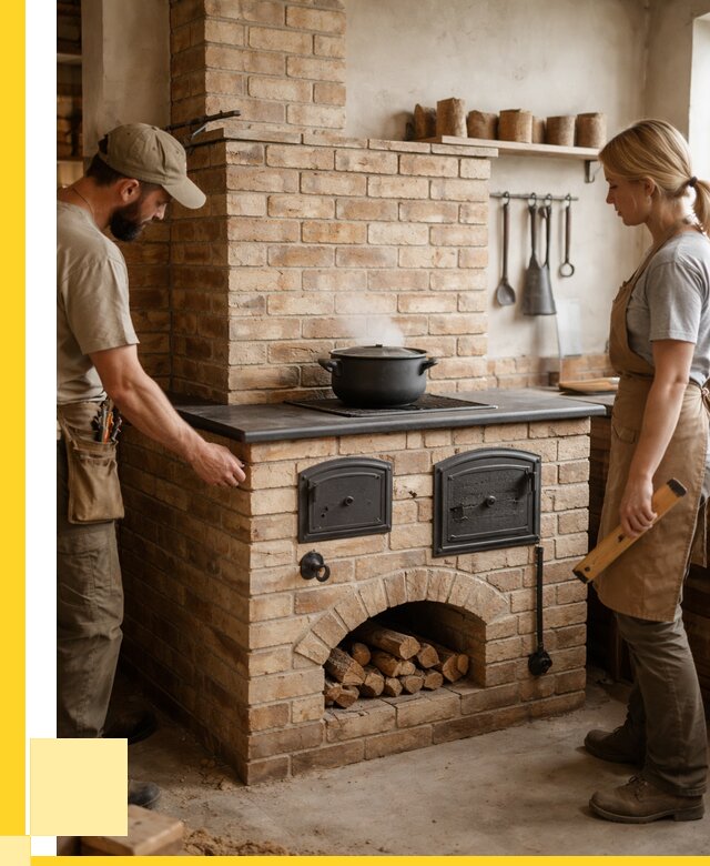 Варочно отопительные печи в Сланцах от 92988 р. | ЭриданСлы