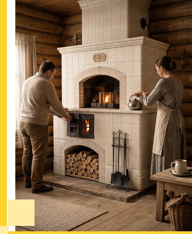 Русские печи в Сланцах: установка от 154980 р. ЭриданСлы