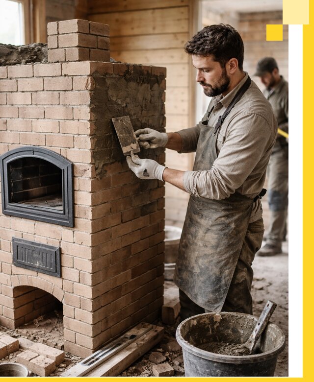 Изготовление и установка печей-шведок под ключ в Сланцах