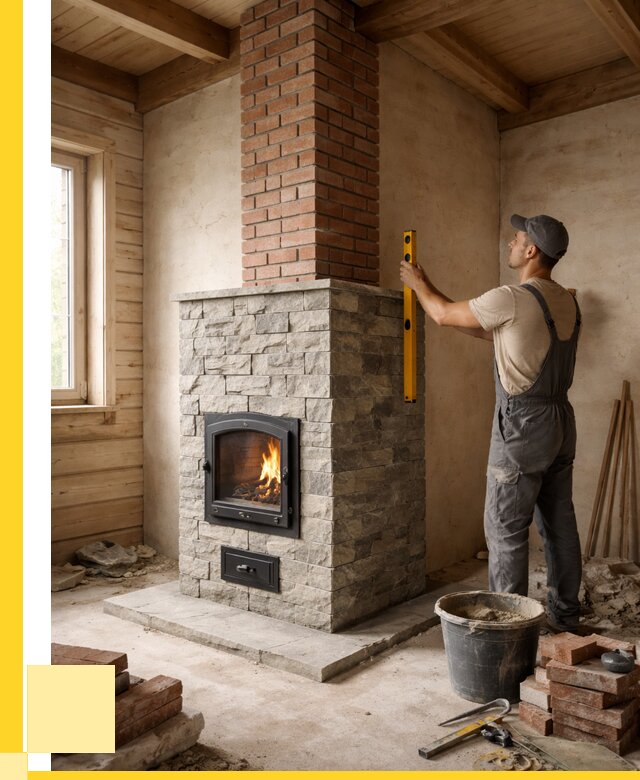 Печи и дымоходы под ключ в Сланцах от 46494 р., ЭриданСлы