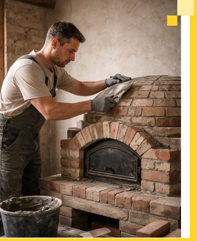 Изготовление и монтаж помпейских печей на заказ в Сланцах