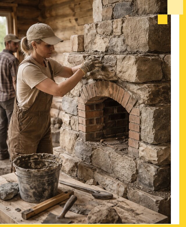 Каменные печи на заказ и монтаж в Сланцах, долговечные решения