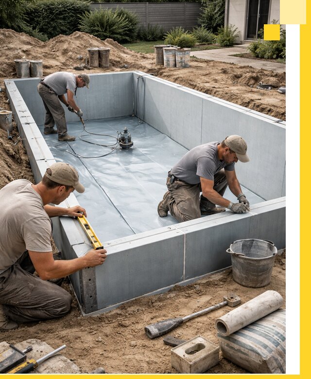 Профессиональный монтаж бассейнов под ключ в Сланцах с гарантией