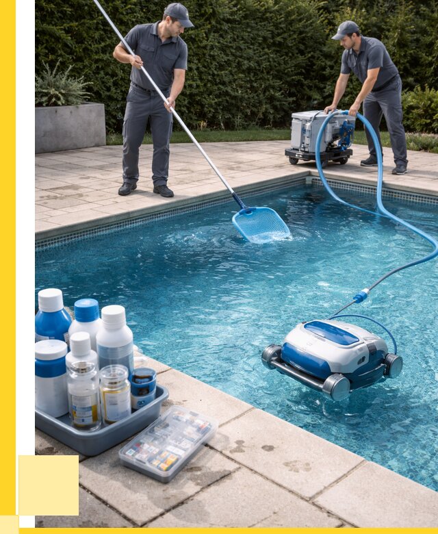 Чистка бассейнов в Сланцах роботами, от 4649 р. | ЭриданСлы