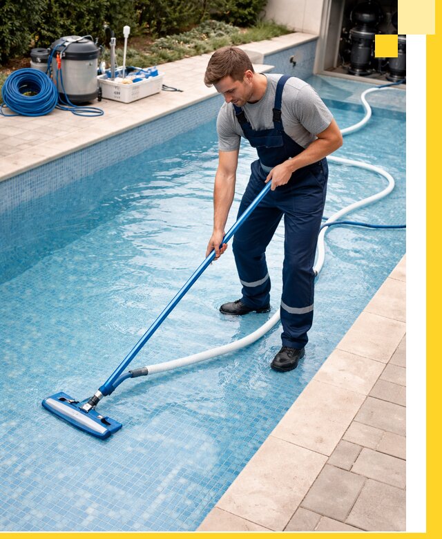 Профессиональная чистка бассейнов и фильтров в Сланцах под ключ