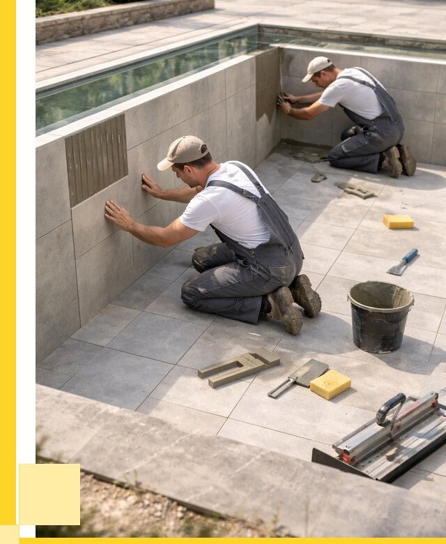 Облицовка бассейнов в Сланцах от 4649 р. под ключ | ЭриданСлы