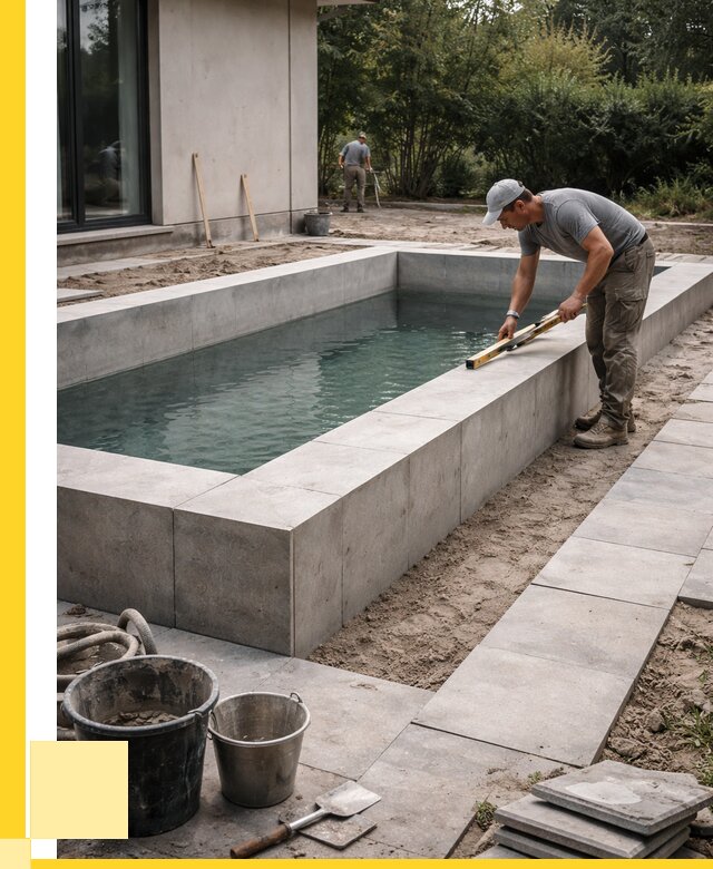 Строительство бетонного бассейна в Сланцах от 1239840 р. | ЭриданСлы