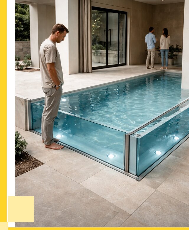 Стеклянные бассейны в Сланцах от 1239840 р. | ЭриданСлы — мозаика