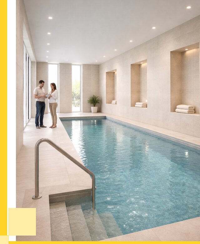 Бассейны в помещении под ключ в Сланцах от 1549800 р. | ЭриданСлы