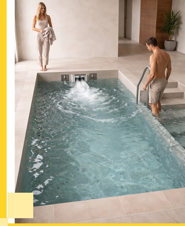 Бассейн с противотоком в Сланцах от 258300 р. | ЭриданСлы