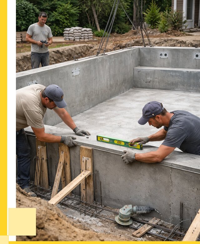 Монтаж чаши бассейна в Сланцах под ключ от 258300 р., ЭриданСлы