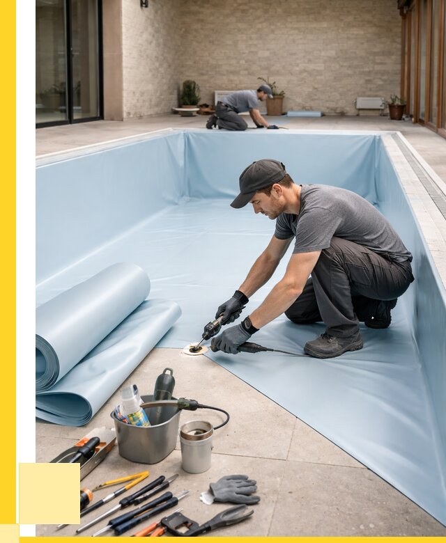 Пленка ПВХ для бассейнов в Сланцах от 2583 р. | ЭриданСлы