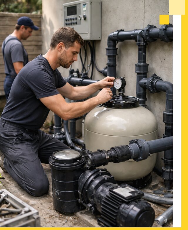 Поставка и монтаж фильтровального оборудования для бассейнов в Сланцах