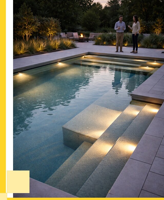 Освещение бассейнов в Сланцах под ключ от 25830 р. | ЭриданСлы