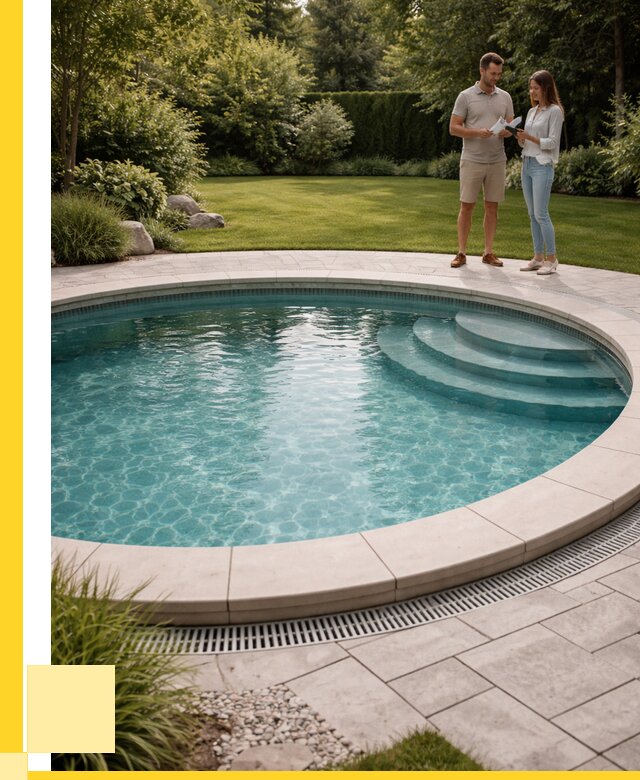 Круглые каркасные бассейны купить в Сланцах от 258300 р. | ЭриданСлы