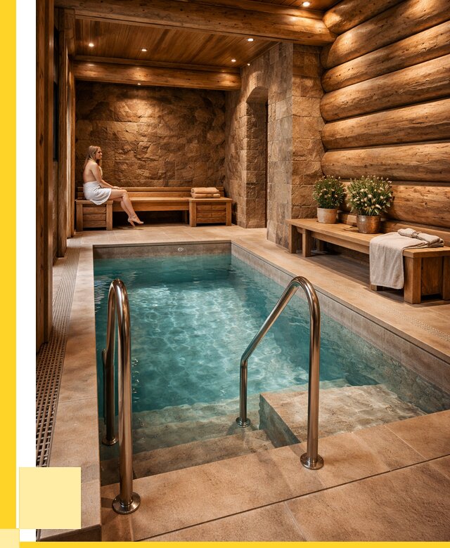 Аренда бани с бассейном в Сланцах от 1549800 р. | ЭриданСлы