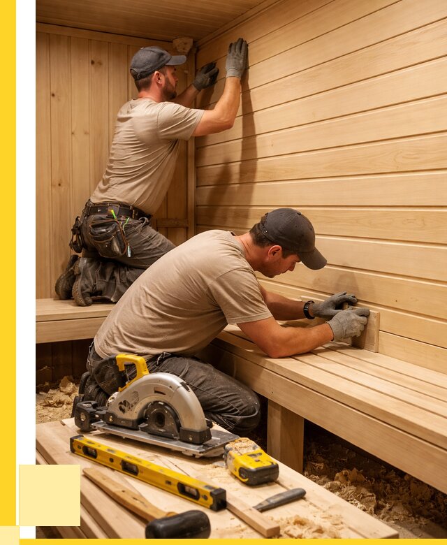 Обшивка саун вагонкой в Сланцах от 2583 р. | ЭриданСлы