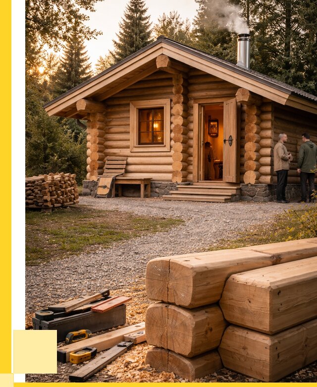 Строительство бань и комплексов в Сланцах от 464940 р.| ЭриданСлы