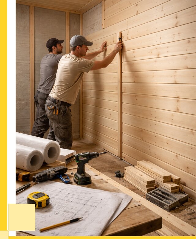 Обшивка бани вагонкой в Сланцах от 1240 р., ЭриданСлы