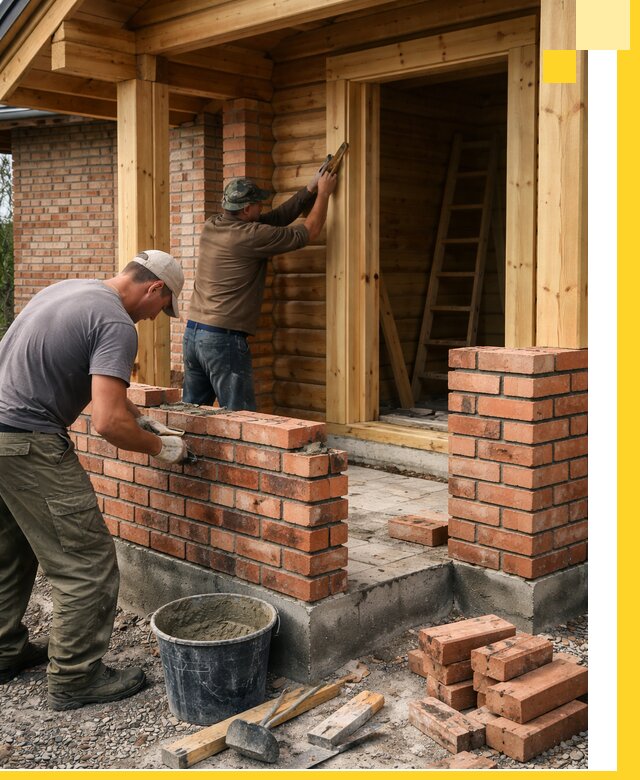 Строительство кирпичных бань под ключ в Сланцах с гарантией качества