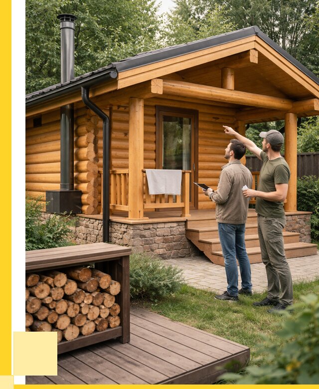 Бани для дачи под ключ в Сланцах от 258300 р. | ЭриданСлы