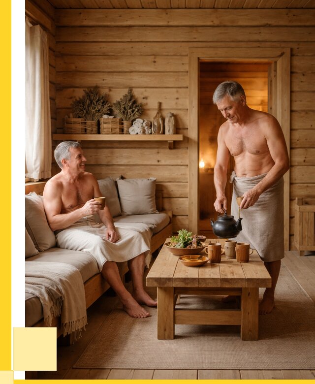 Бани с комнатой отдыха под ключ в Сланцах от 464940 р. | ЭриданСлы