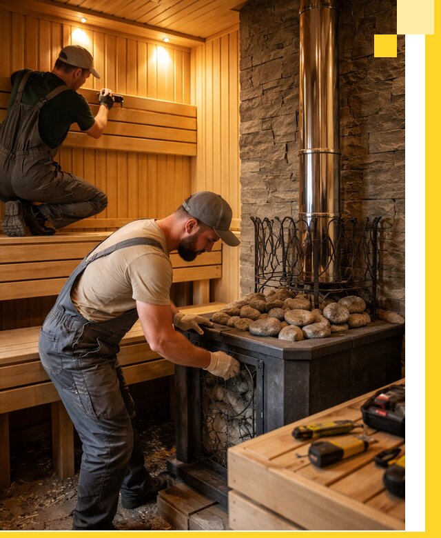 Комплексный дизайн бань, саун и зон отдыха в Сланцах