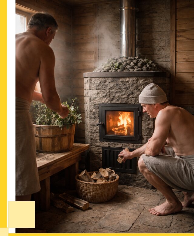 Банные печи под ключ в Сланцах от 46494 р. | ЭриданСлы кирпичная