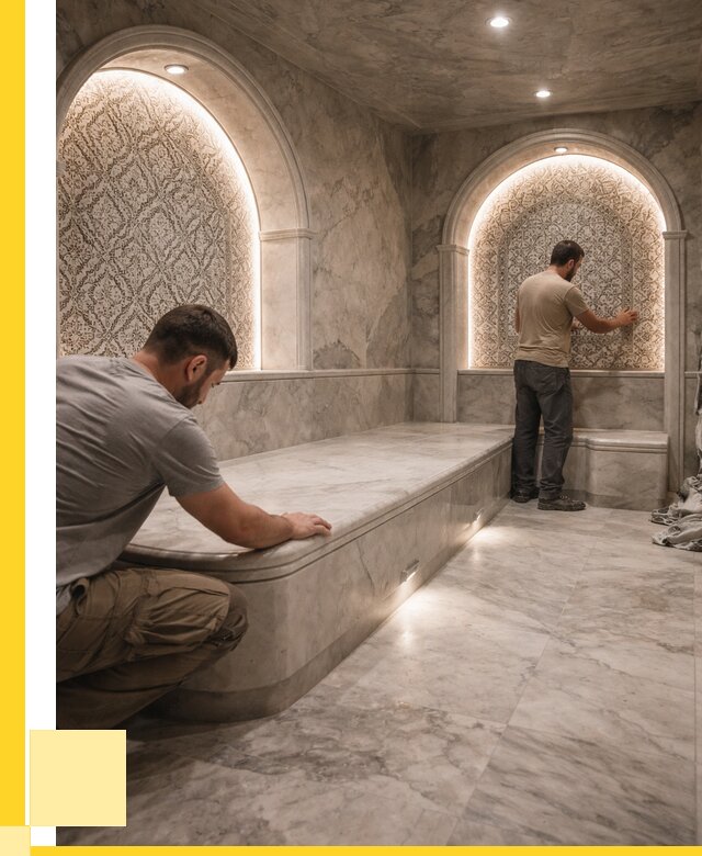 Турецкие бани под ключ в Сланцах от 258300 р. | ЭриданСлы