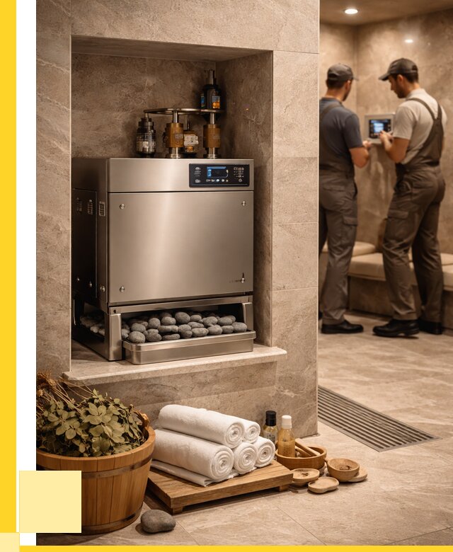 Парогенераторы для хамама в Сланцах от 77490 р. | ЭриданСлы