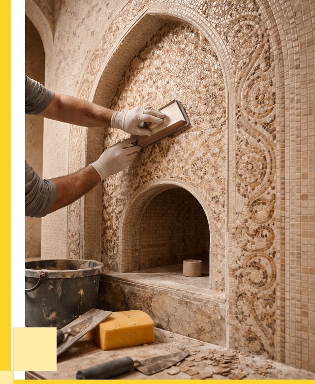 Мозаика для хамама в Сланцах под ключ от 5166 р. | ЭриданСлы